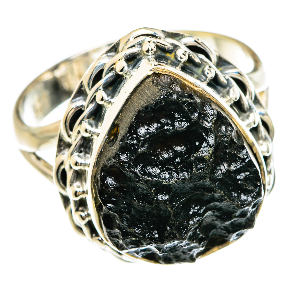 Tektite Rings handcrafted by Anasilvercos - RING80326