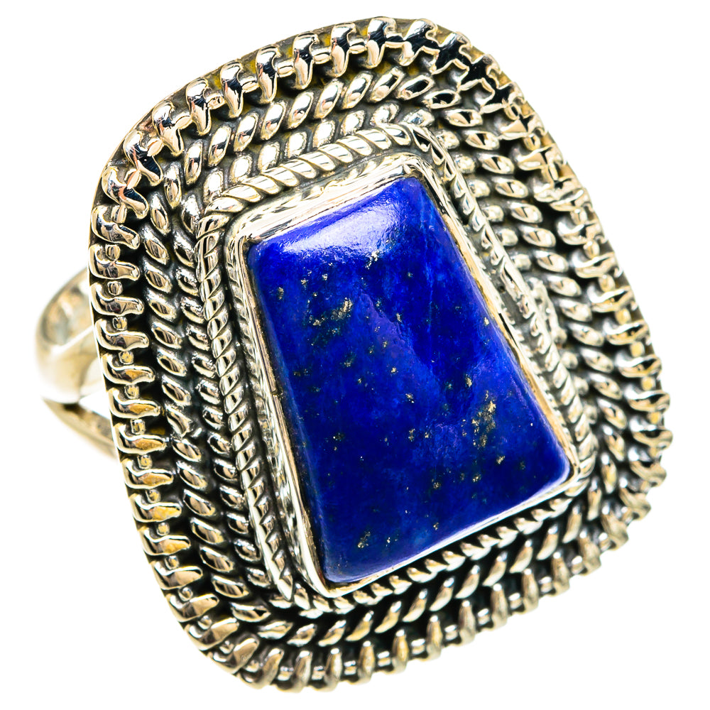 Lapis Lazuli Rings handcrafted by Anasilvercos - RING80332
