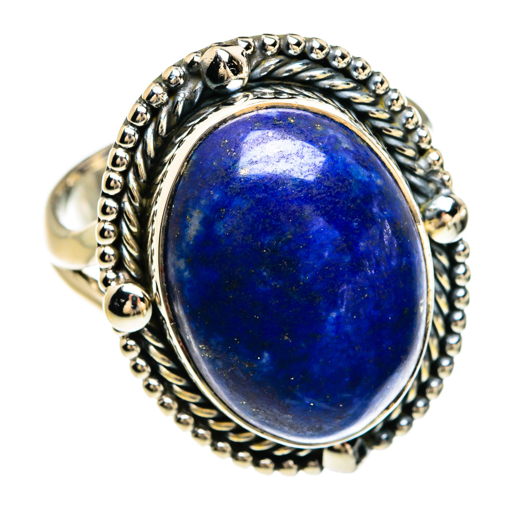 Lapis Lazuli Rings handcrafted by Anasilvercos - RING80337