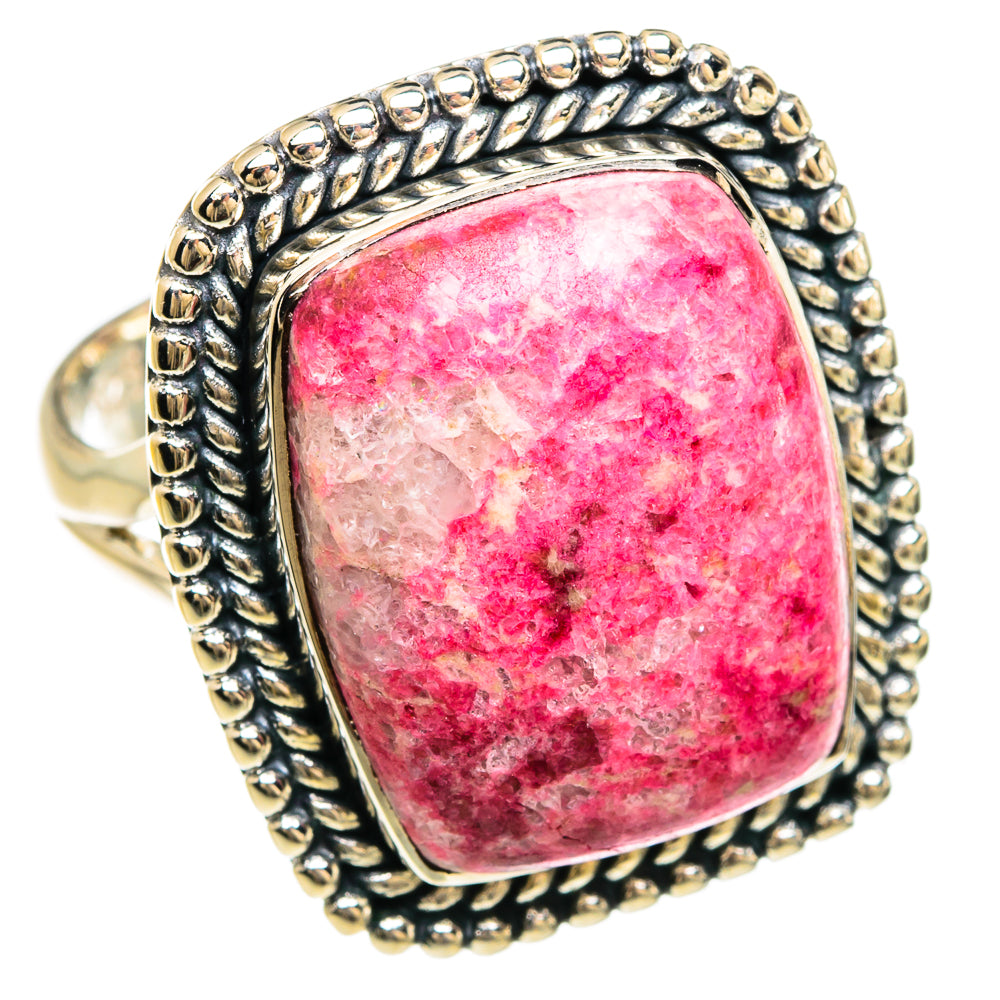 Thulite Rings handcrafted by Anasilvercos - RING80376