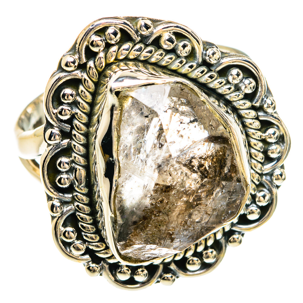 Herkimer Diamond Rings handcrafted by Anasilvercos - RING80380