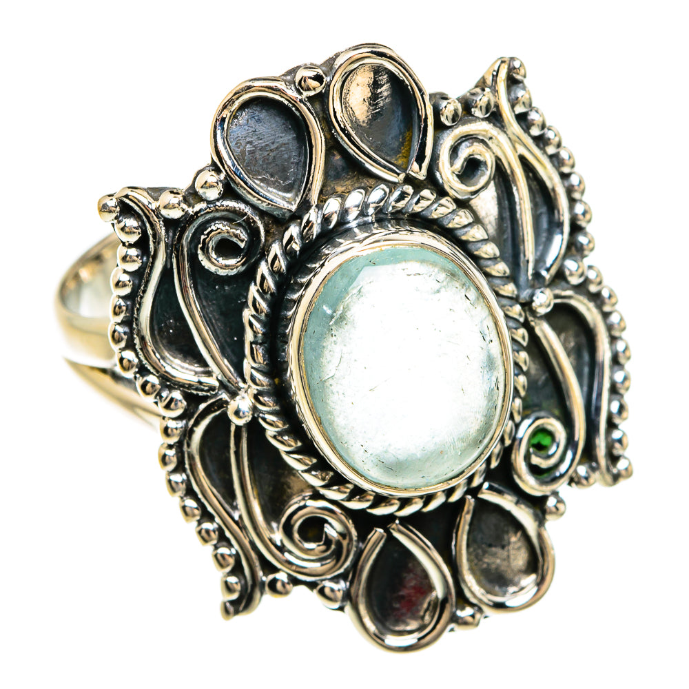 Aquamarine Rings handcrafted by Anasilvercos - RING80386