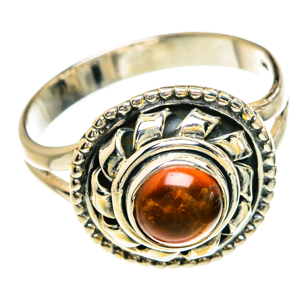Garnet Rings handcrafted by Anasilvercos - RING80401