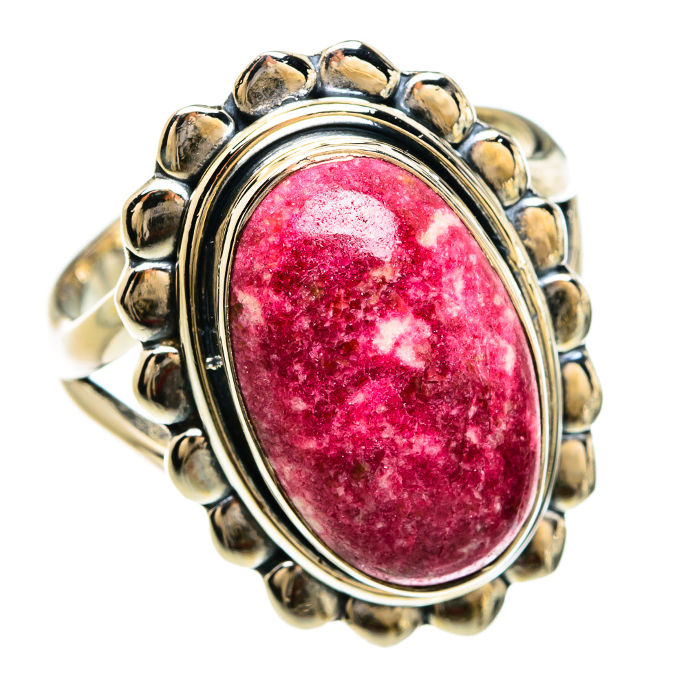 Thulite Rings handcrafted by Anasilvercos - RING80402