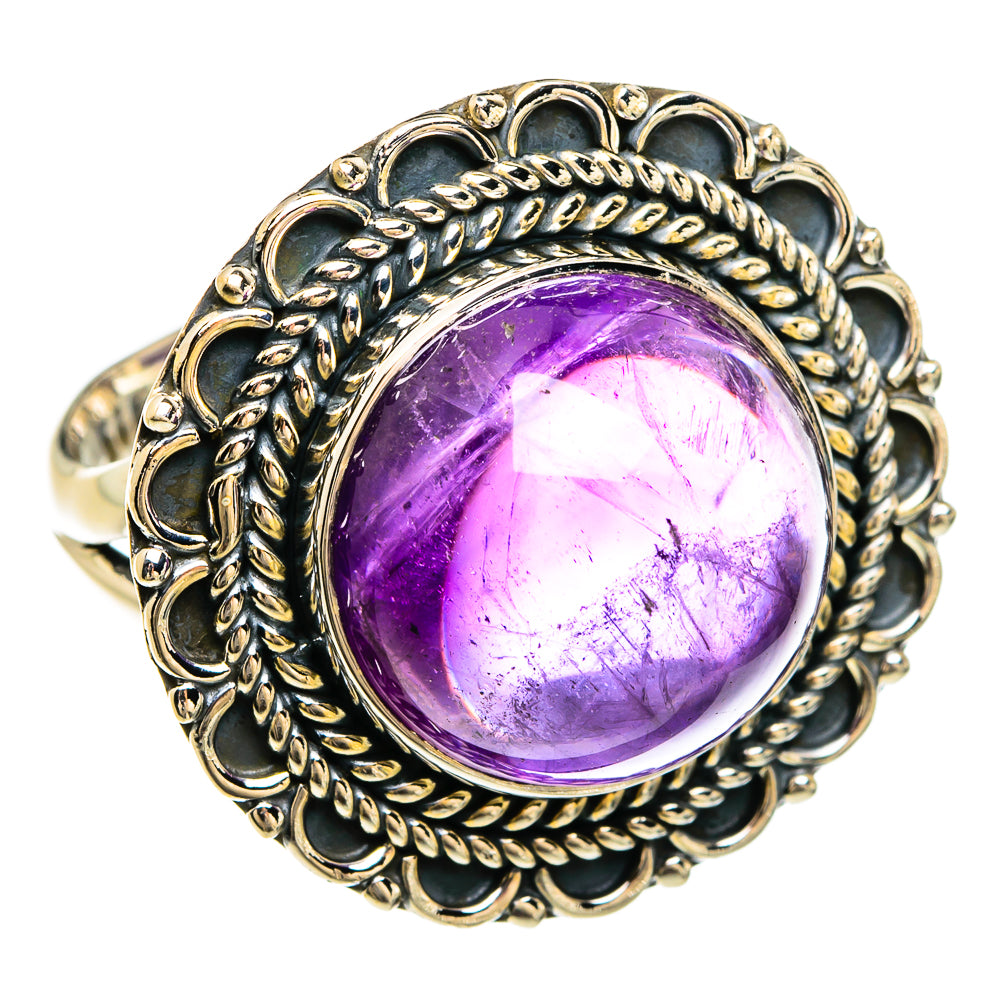 Amethyst Rings handcrafted by Anasilvercos - RING80404