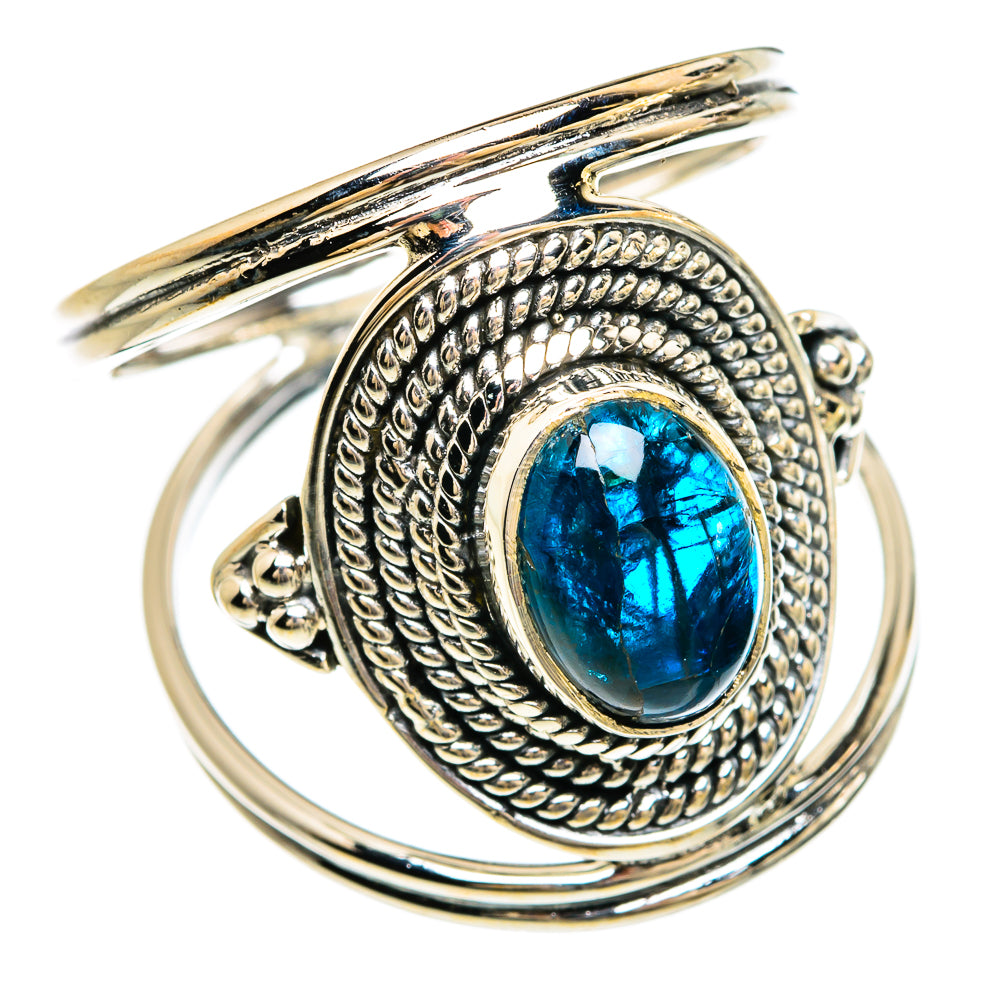 Apatite Rings handcrafted by Anasilvercos - RING80415