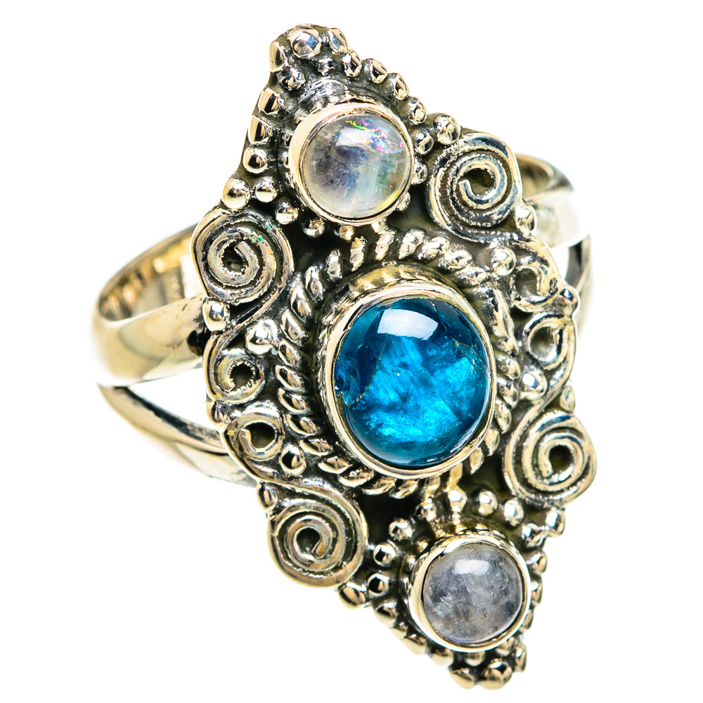 Apatite Rings handcrafted by Anasilvercos - RING80417