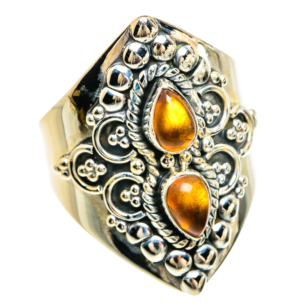Carnelian Rings handcrafted by Anasilvercos - RING80425