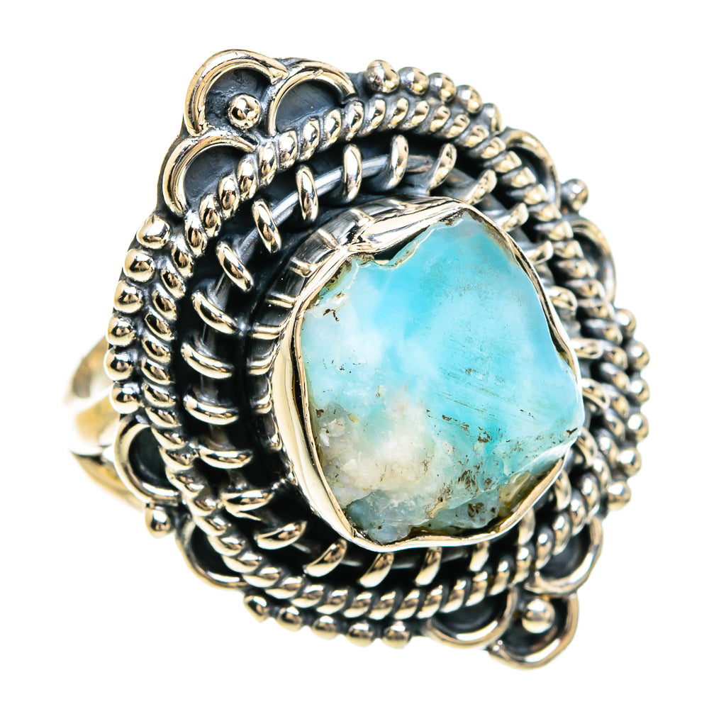 Larimar Rings handcrafted by Anasilvercos - RING80463 - Photo 2