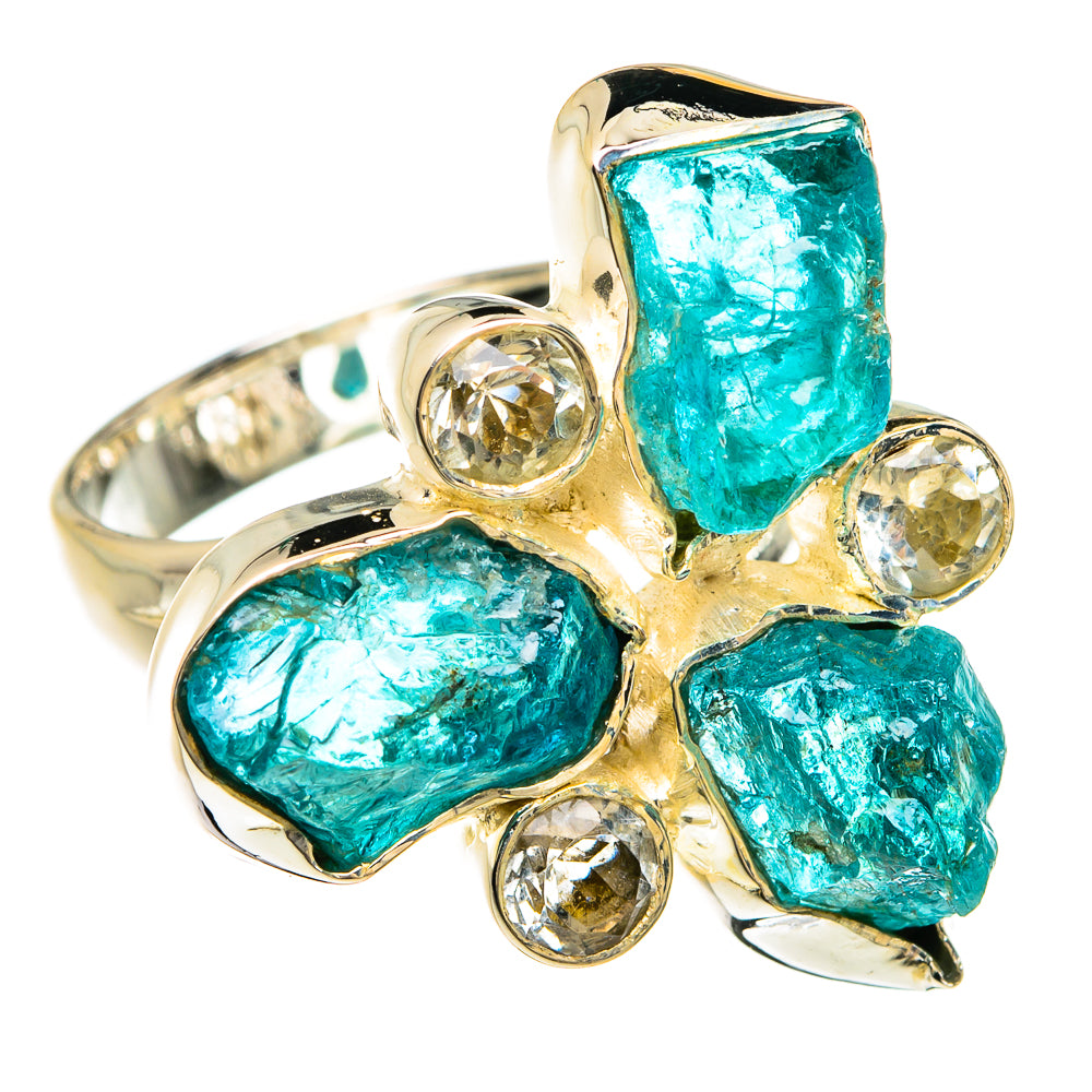 Apatite Rings handcrafted by Anasilvercos - RING80465