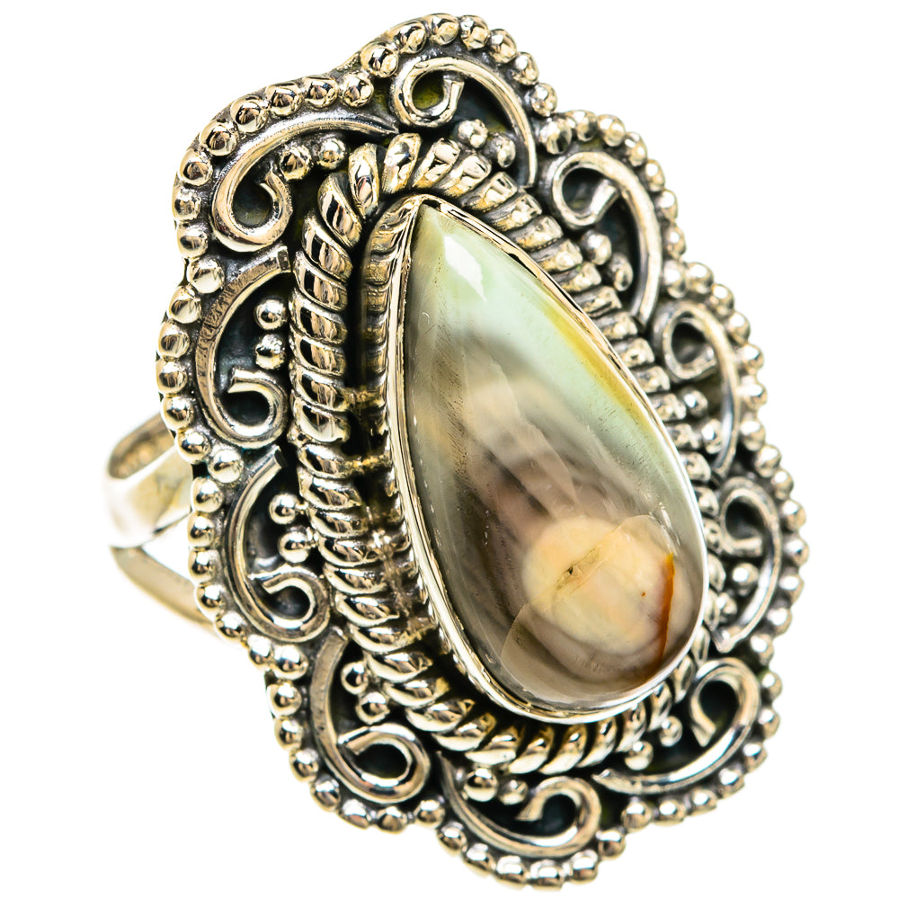 Willow Creek Jasper Rings handcrafted by Anasilvercos - RING80470 - Photo 2