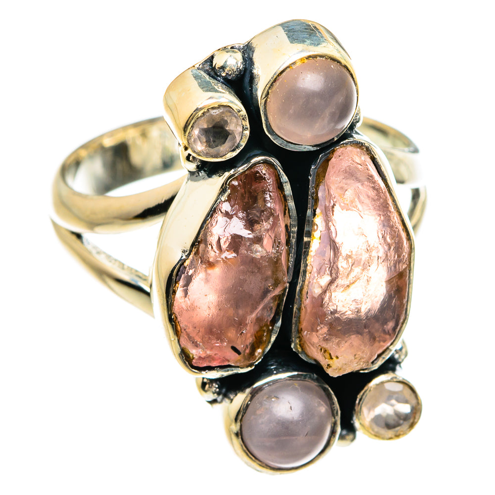 Pink Tourmaline Rings handcrafted by Anasilvercos - RING80473