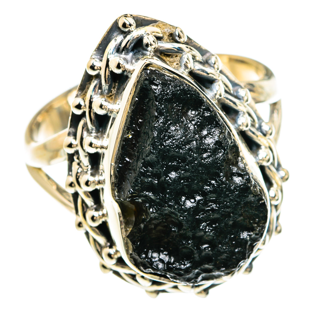 Tektite Rings handcrafted by Anasilvercos - RING80478 - Photo 2