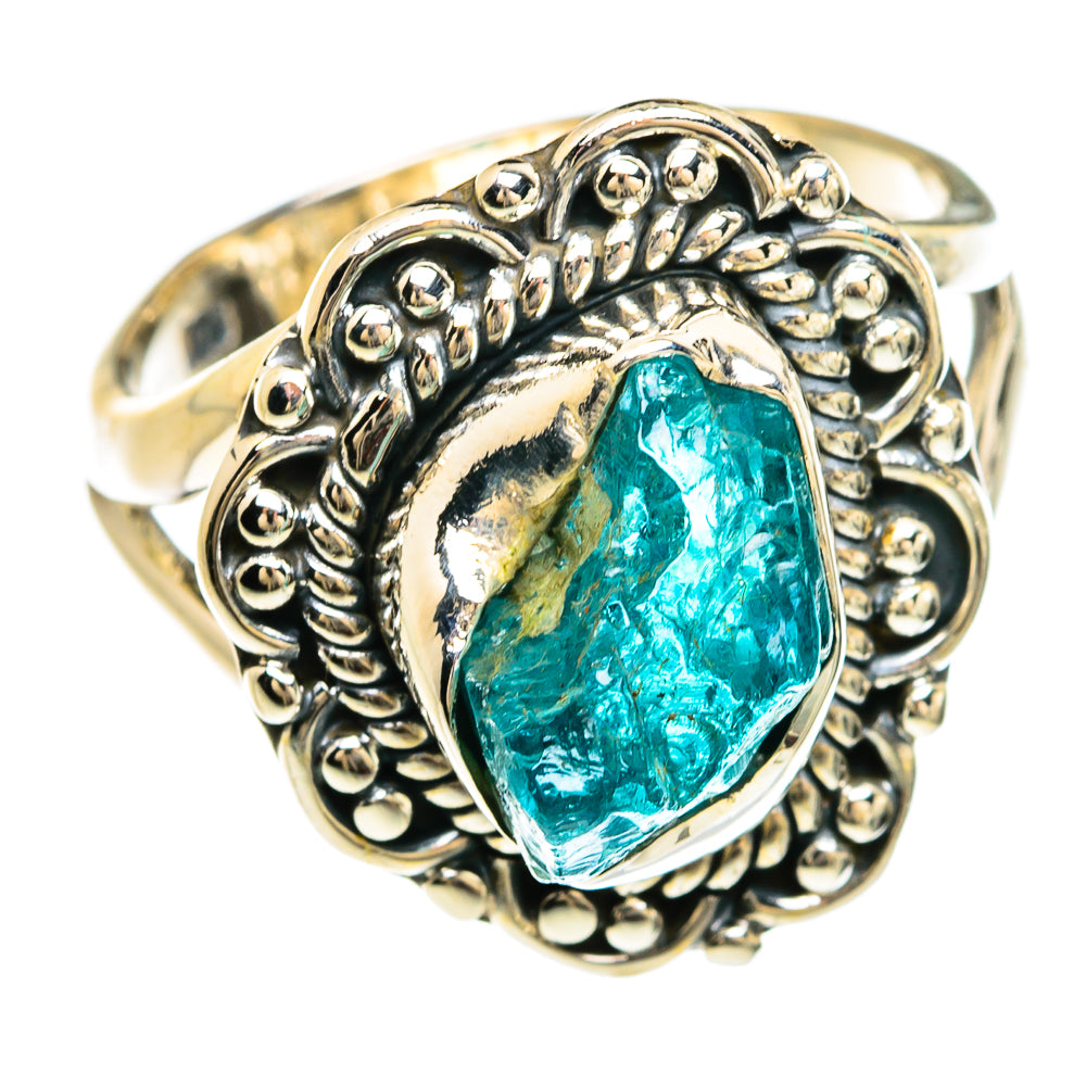 Apatite Rings handcrafted by Anasilvercos - RING80481 - Photo 2