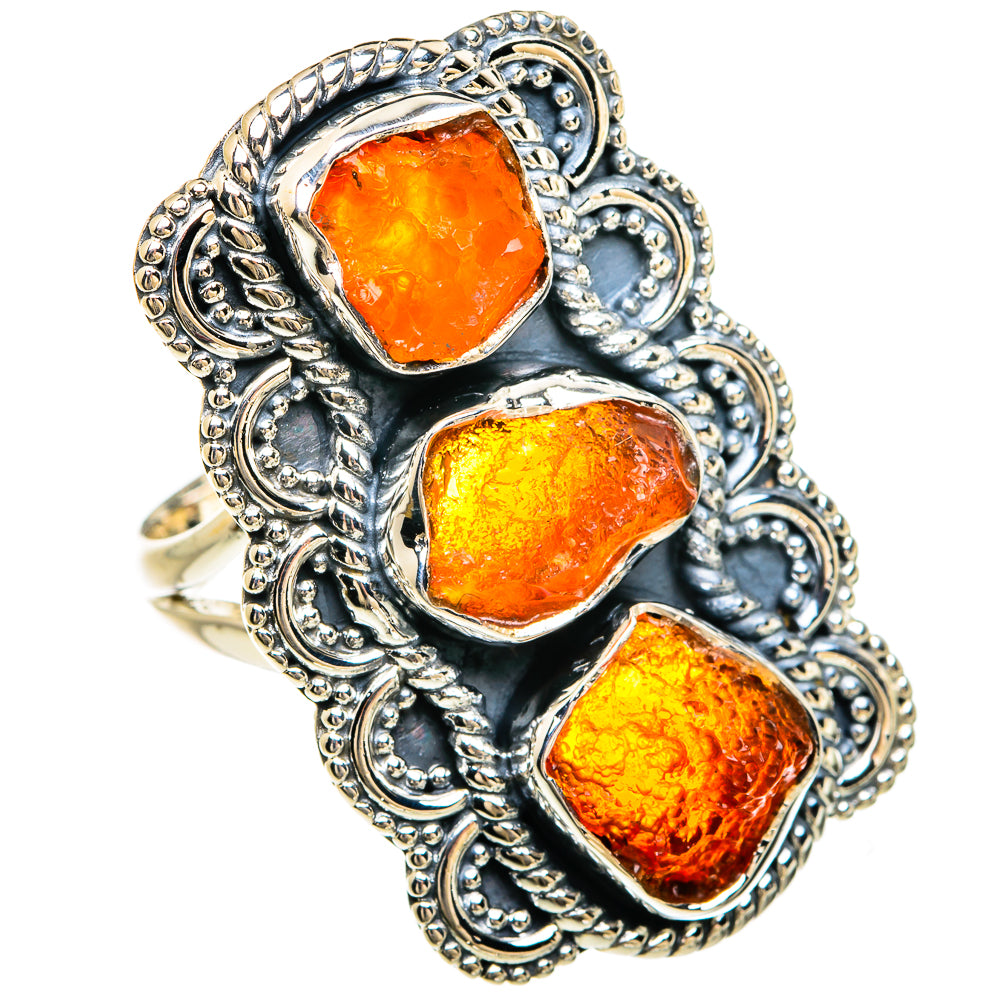 Carnelian Rings handcrafted by Anasilvercos - RING80547