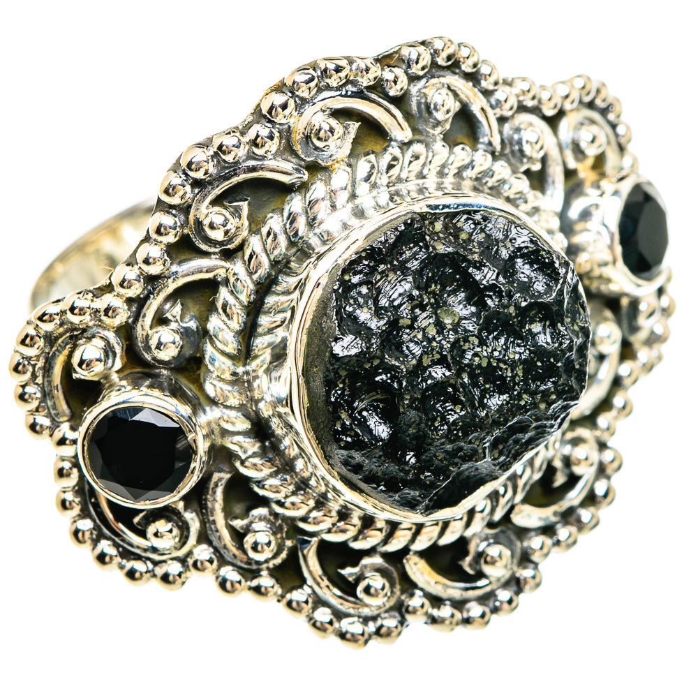 Tektite Rings handcrafted by Anasilvercos - RING80554
