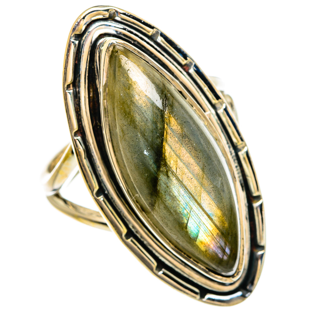 Labradorite Rings handcrafted by Anasilvercos - RING80567