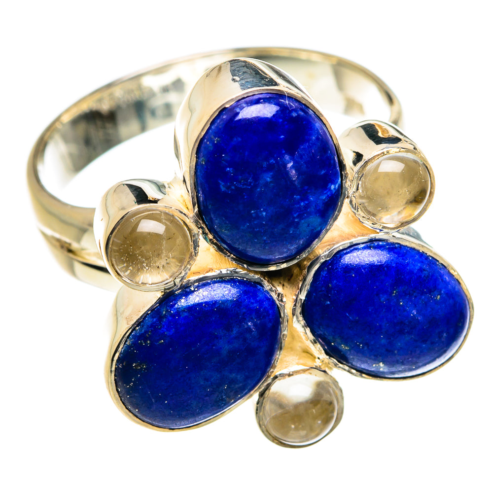 Lapis Lazuli Rings handcrafted by Anasilvercos - RING80573