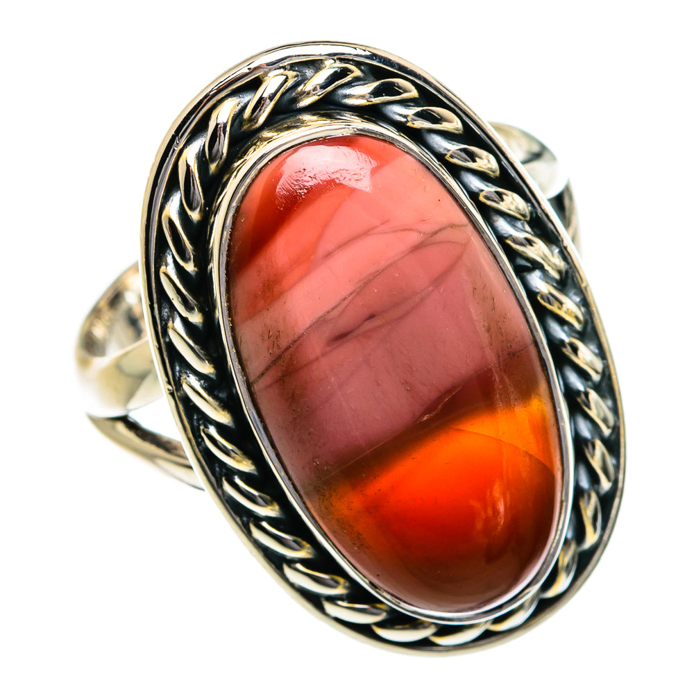 Mookaite Rings handcrafted by Anasilvercos - RING80581
