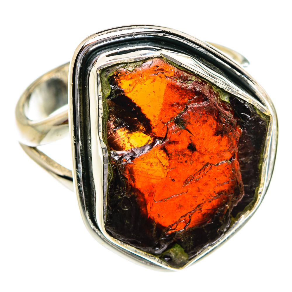 Garnet Rings handcrafted by Anasilvercos - RING80588