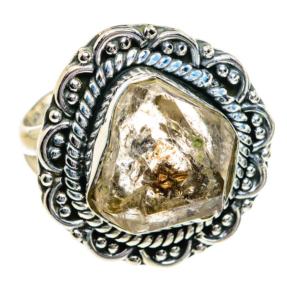 Herkimer Diamond Rings handcrafted by Anasilvercos - RING80594