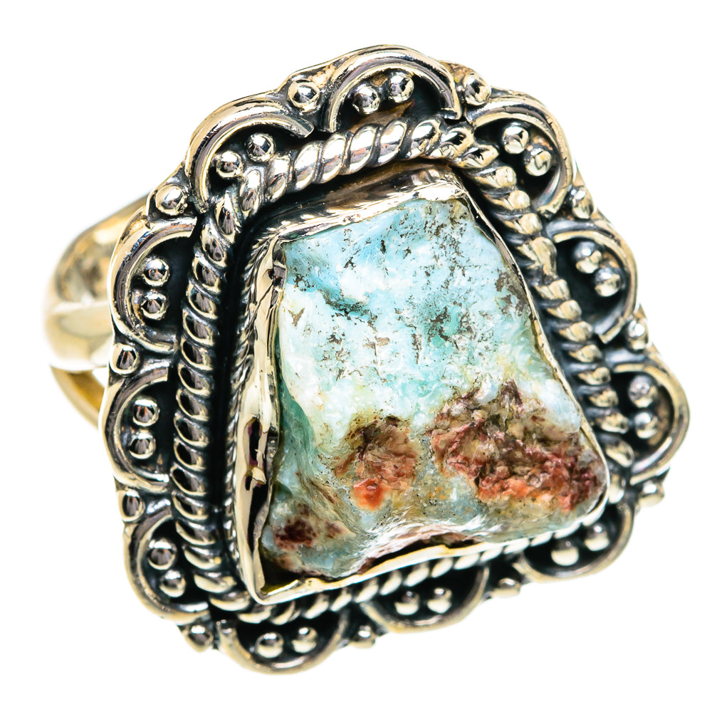 Larimar Rings handcrafted by Anasilvercos - RING80640