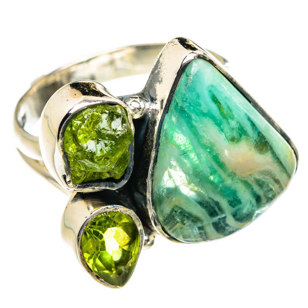 Ocean Jasper Rings handcrafted by Anasilvercos - RING80645