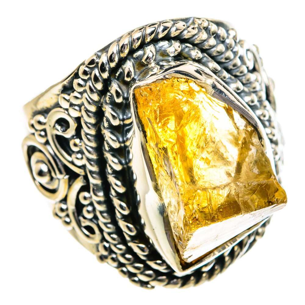 Citrine Rings handcrafted by Anasilvercos - RING80653