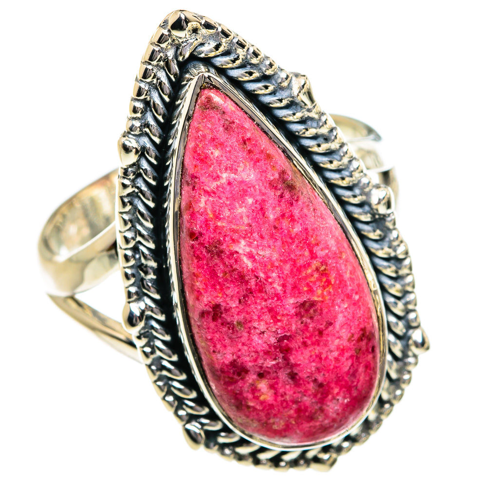 Thulite Rings handcrafted by Anasilvercos - RING80654