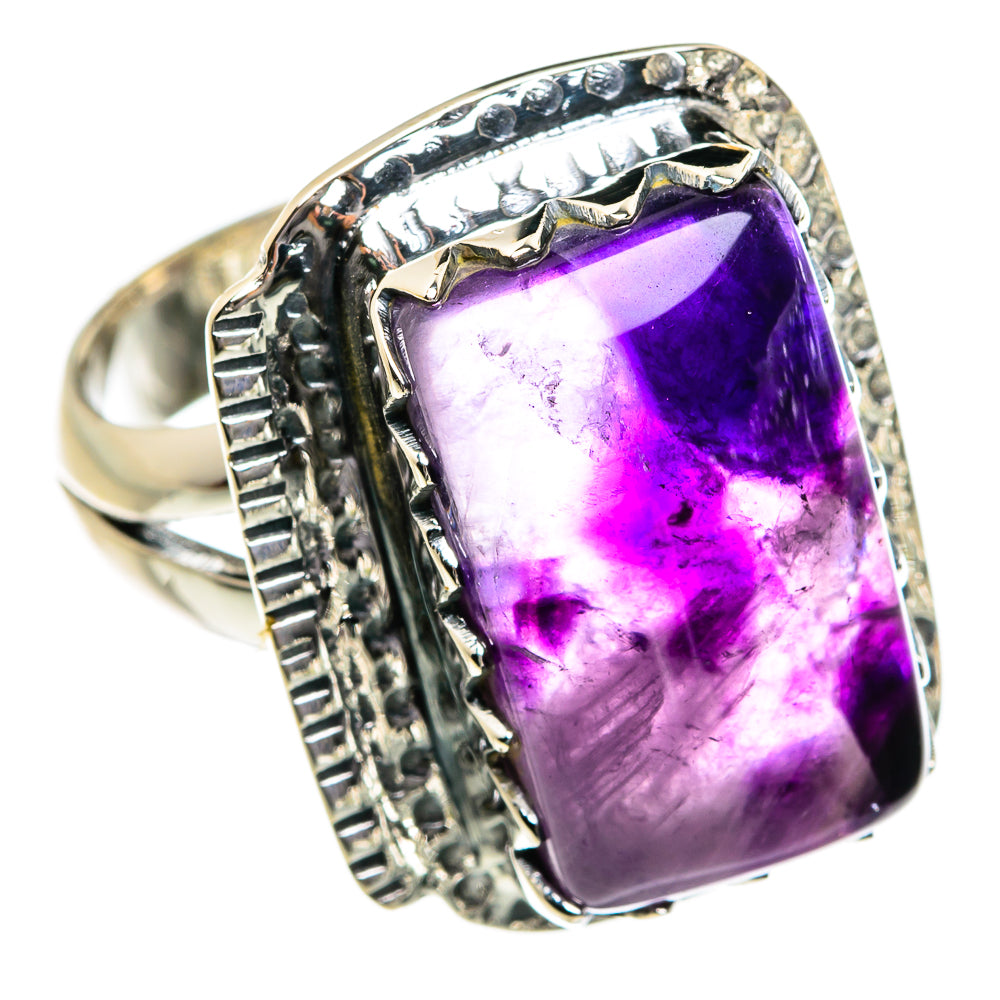 Amethyst Rings handcrafted by Anasilvercos - RING80658