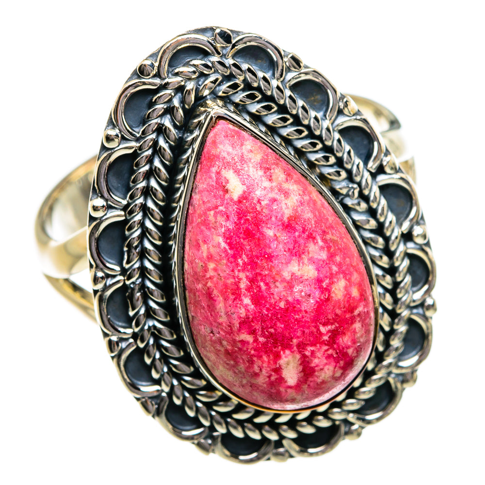 Thulite Rings handcrafted by Anasilvercos - RING80683