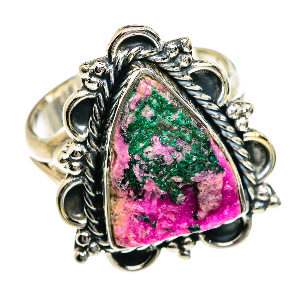 Cobalto Calcite Druzy Rings handcrafted by Anasilvercos - RING80684