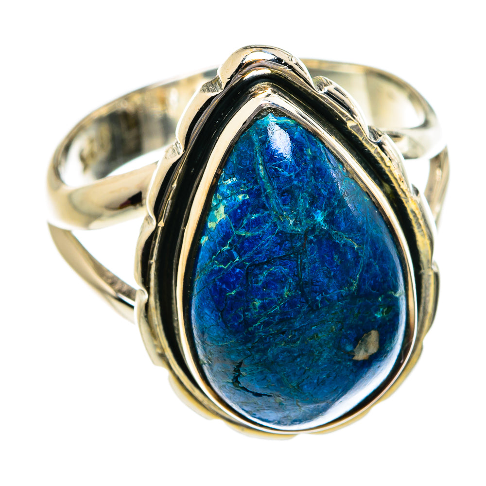 Shattuckite Rings handcrafted by Anasilvercos - RING80701