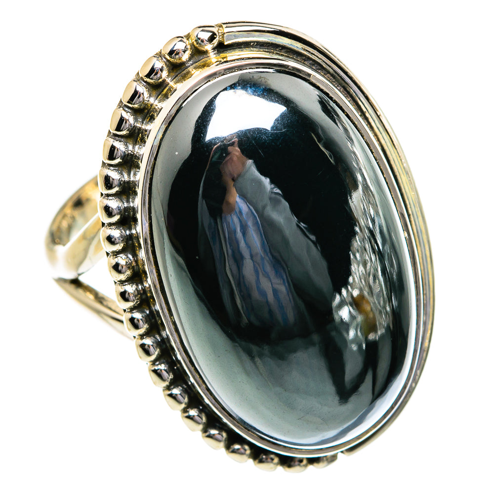 Hematite Rings handcrafted by Anasilvercos - RING80723
