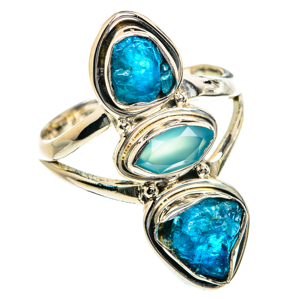 Apatite Rings handcrafted by Anasilvercos - RING80725