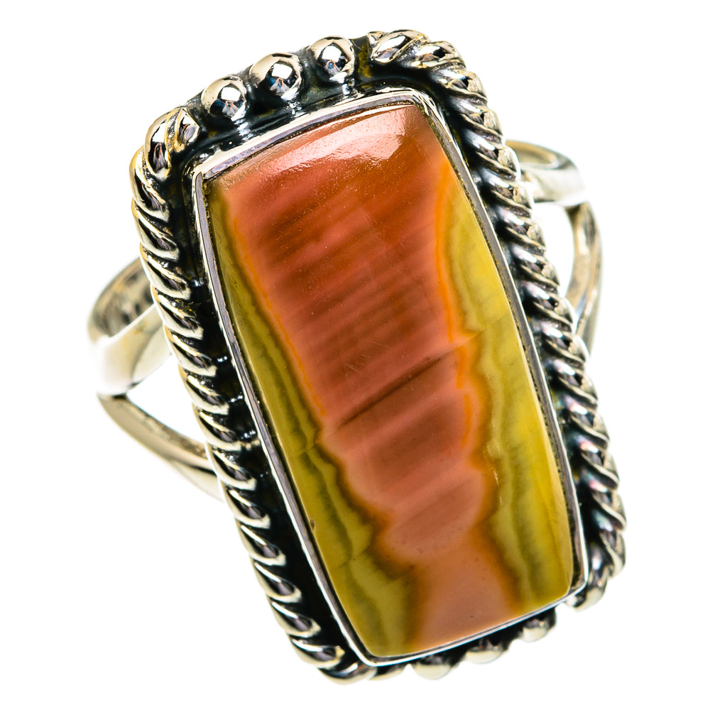 Willow Creek Jasper Rings handcrafted by Anasilvercos - RING80734