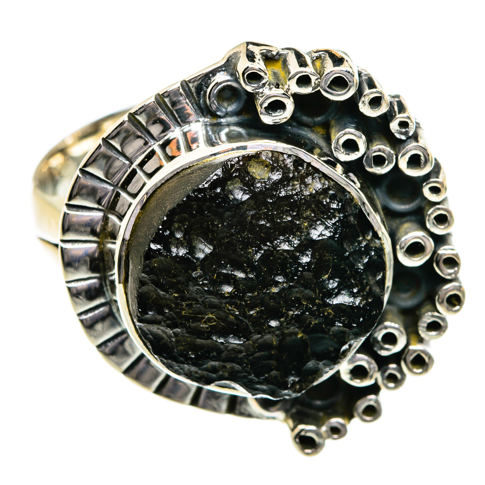 Tektite Rings handcrafted by Anasilvercos - RING80740