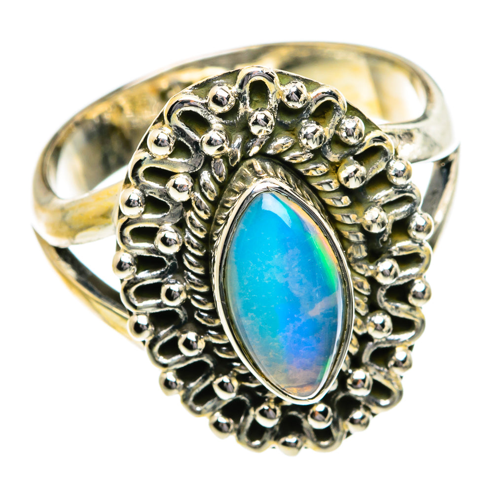 Ethiopian Opal Rings handcrafted by Anasilvercos - RING80747