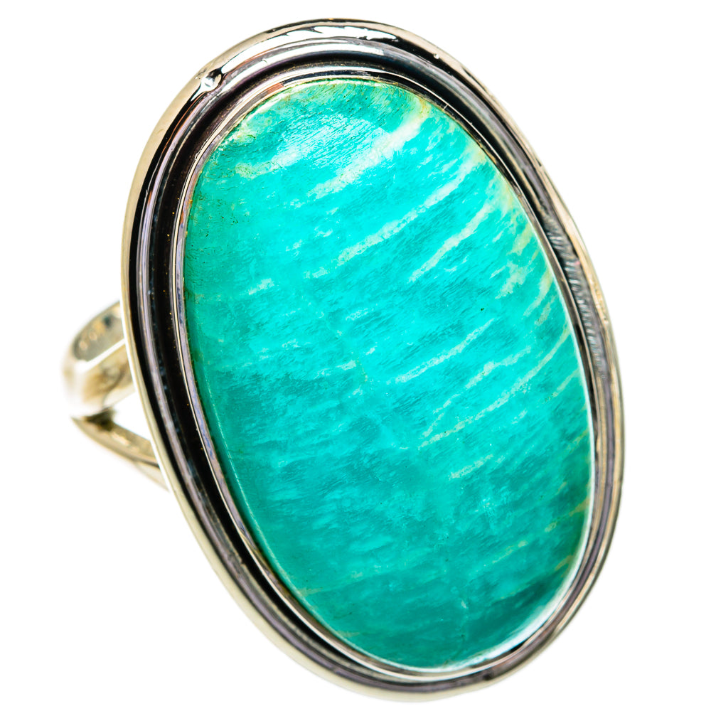 Amazonite Rings handcrafted by Anasilvercos - RING80780