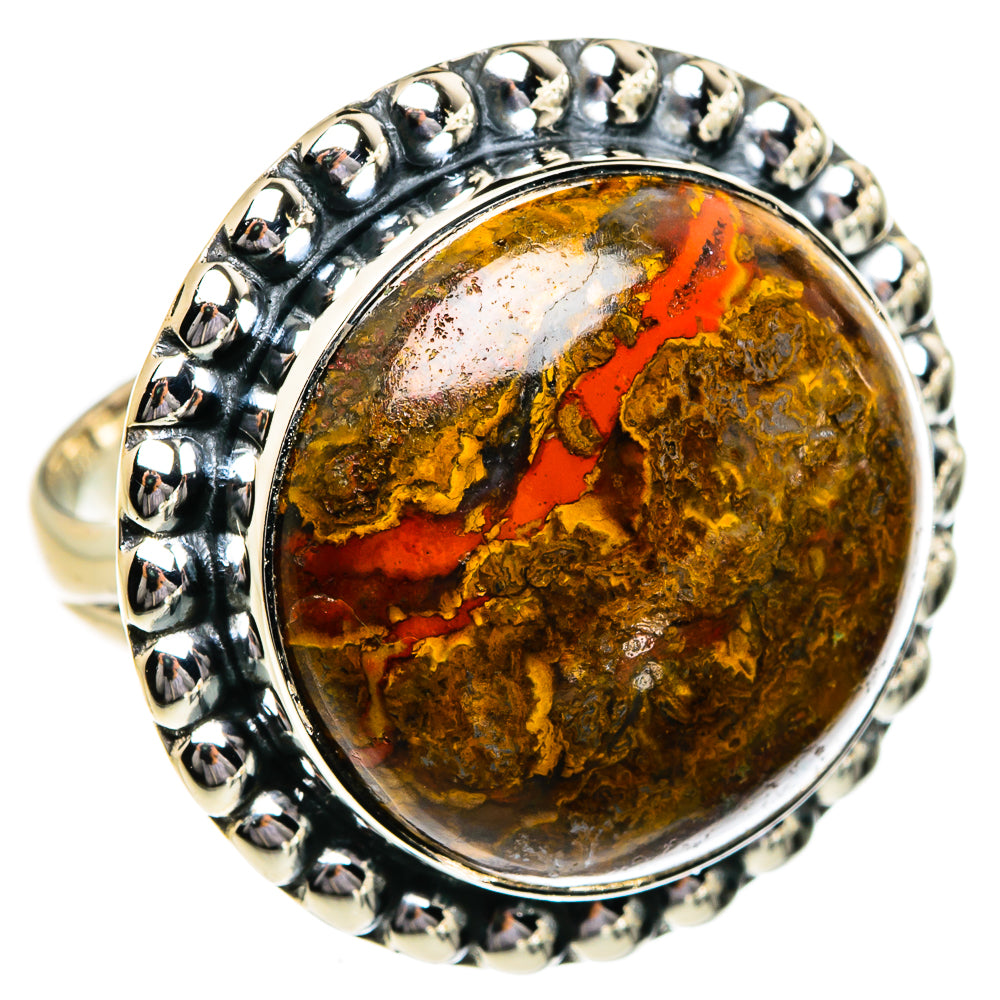Moroccan Agate Rings handcrafted by Anasilvercos - RING80784
