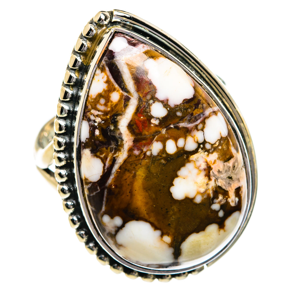 Wild Horse Jasper Rings handcrafted by Anasilvercos - RING80785