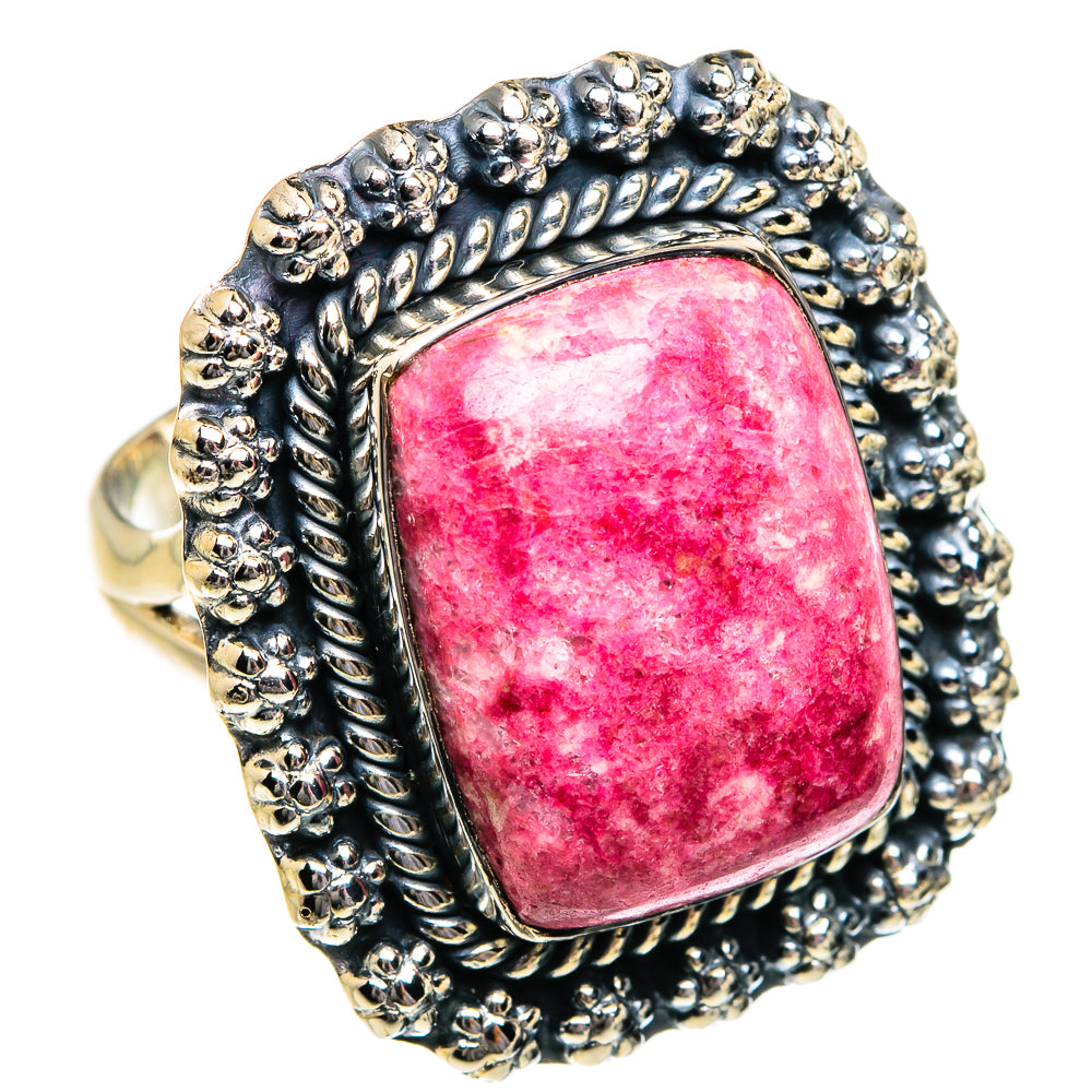 Thulite Rings handcrafted by Anasilvercos - RING80791