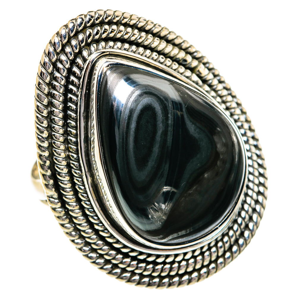Psilomelane Rings handcrafted by Anasilvercos - RING80796