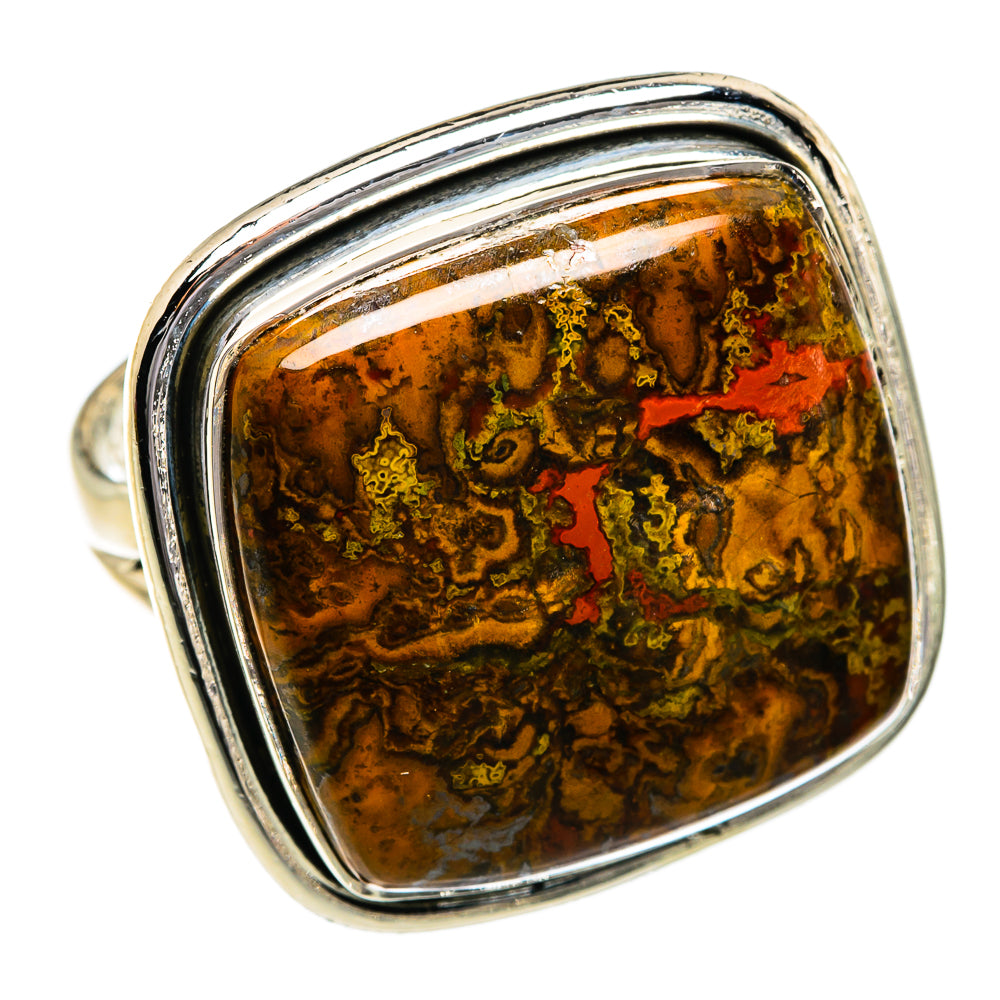 Moroccan Agate Rings handcrafted by Anasilvercos - RING80824