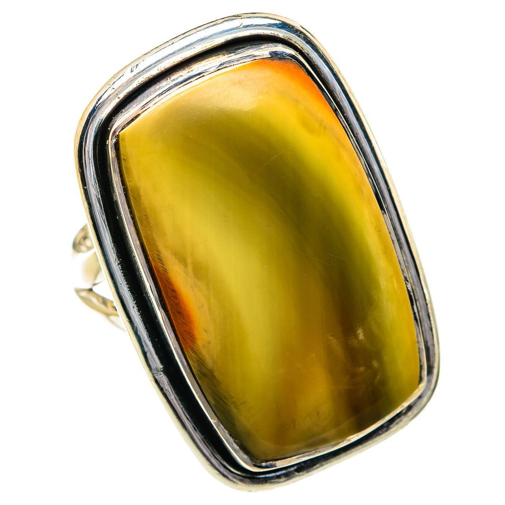 Willow Creek Jasper Rings handcrafted by Anasilvercos - RING80825