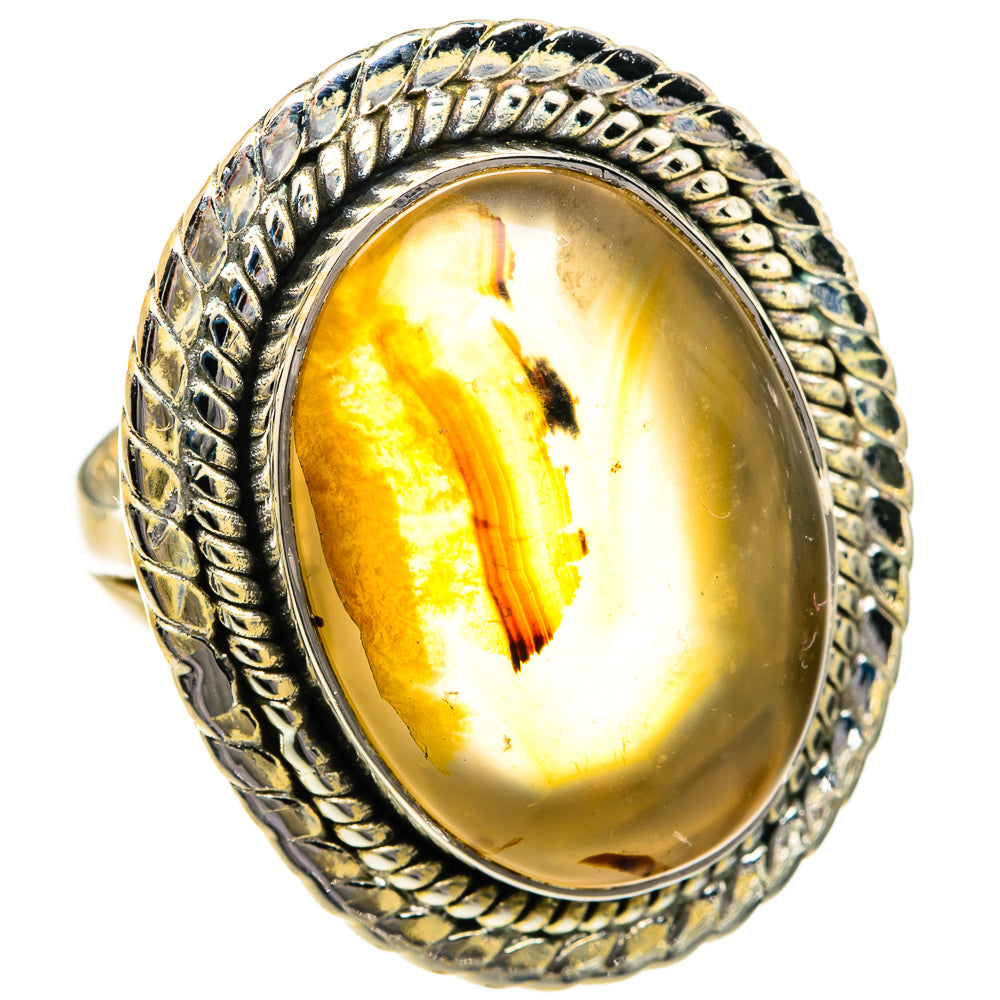 Montana Agate Rings handcrafted by Anasilvercos - RING80826