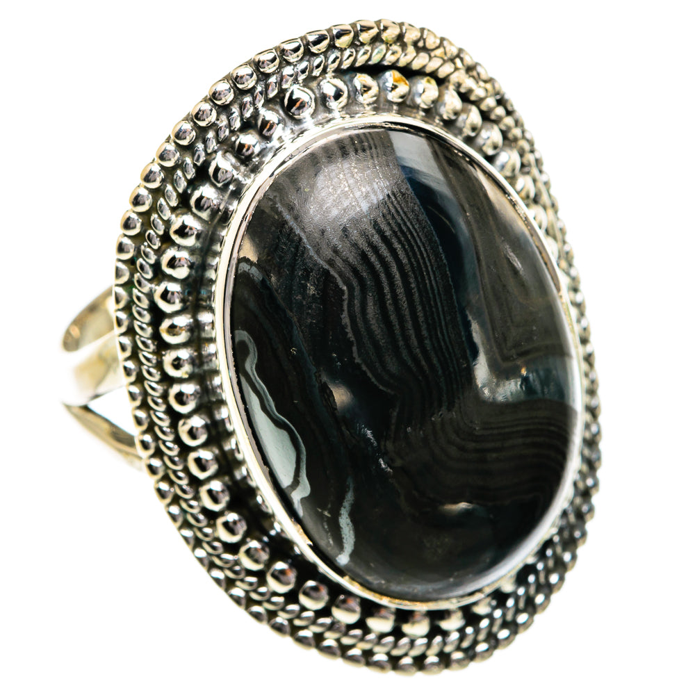 Psilomelane Rings handcrafted by Anasilvercos - RING80834
