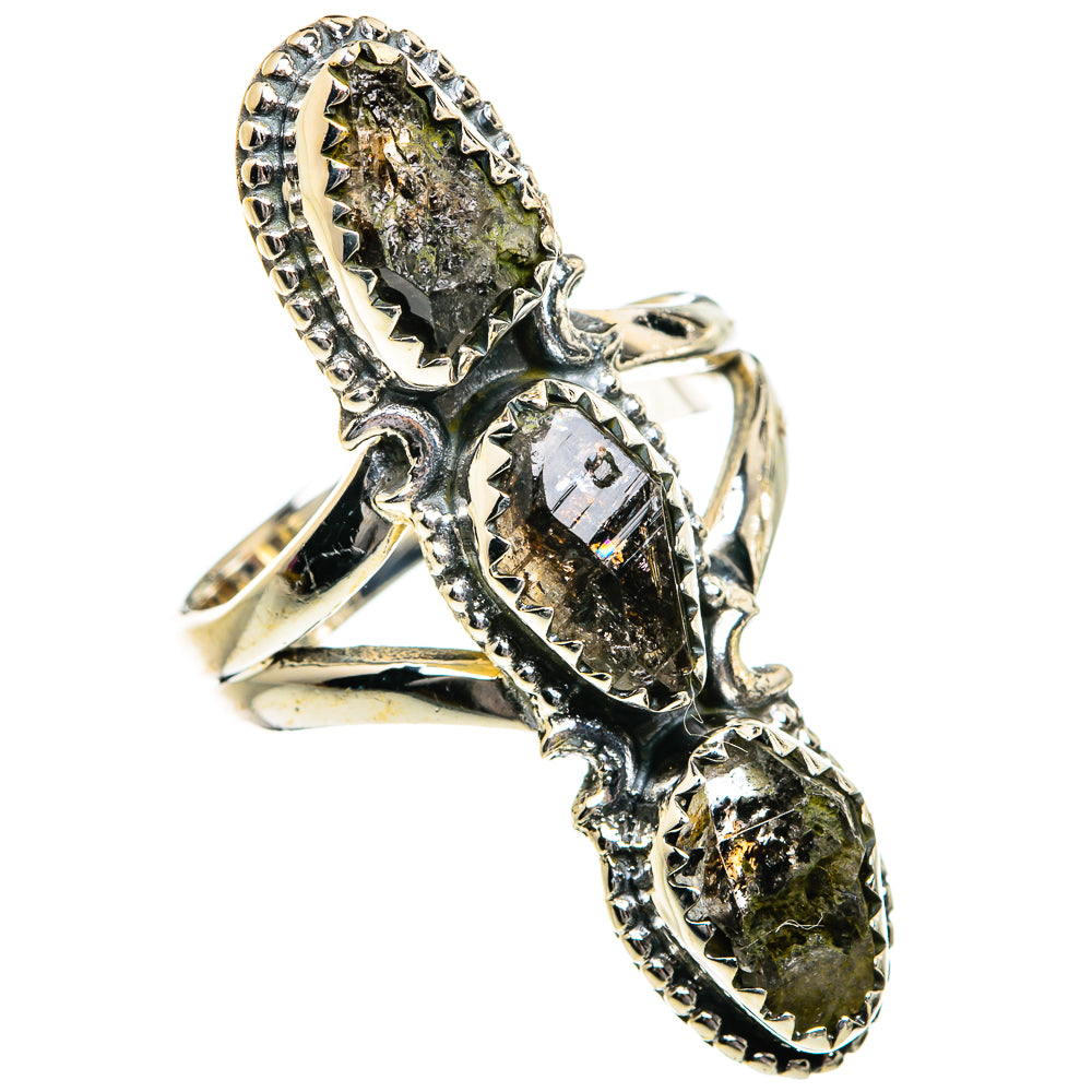 Herkimer Diamond Rings handcrafted by Anasilvercos - RING80835