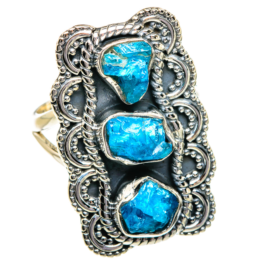 Apatite Rings handcrafted by Anasilvercos - RING80848