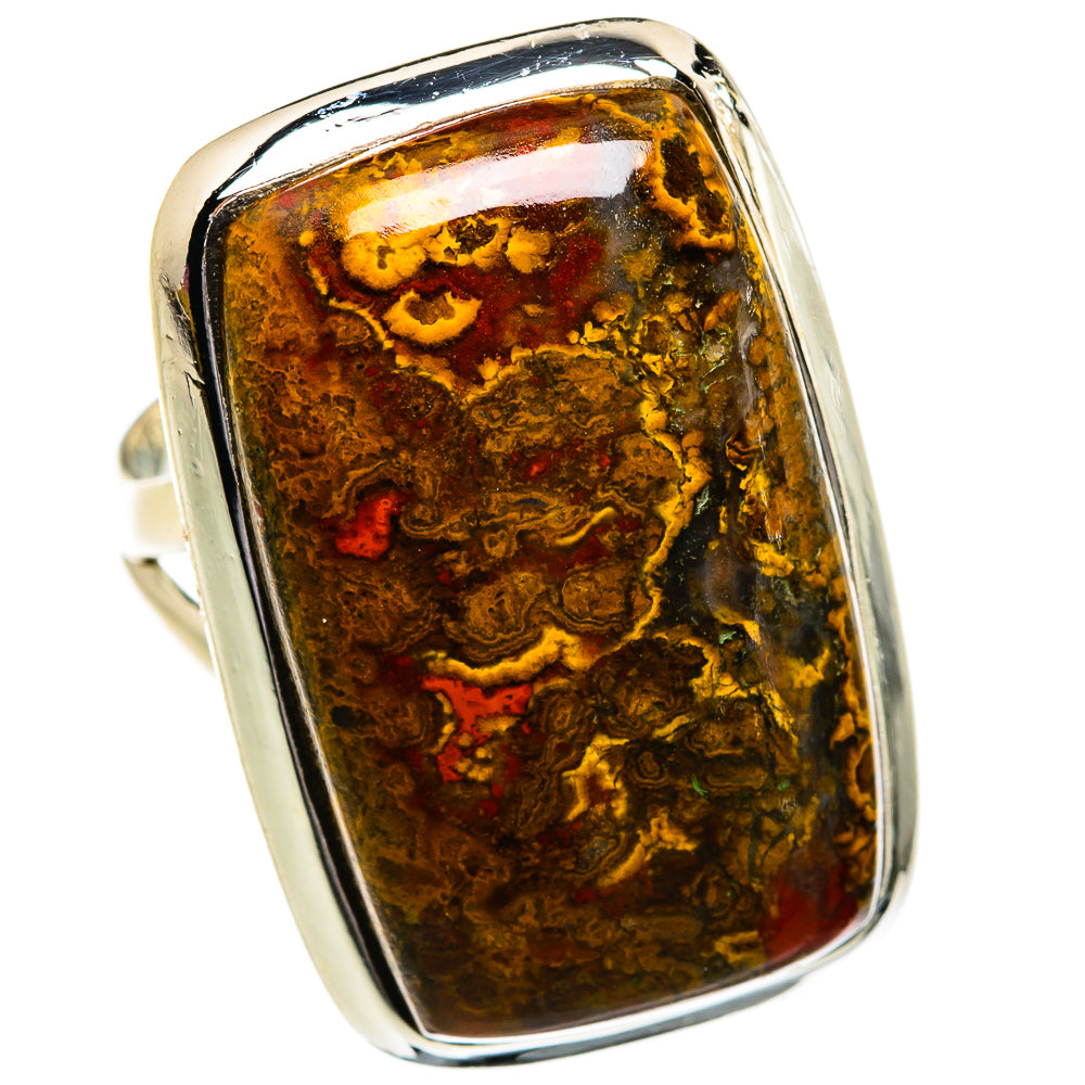 Moroccan Agate Rings handcrafted by Anasilvercos - RING80855